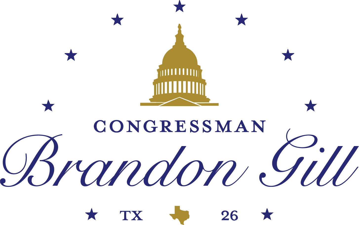 Representative Brandon Gill logo