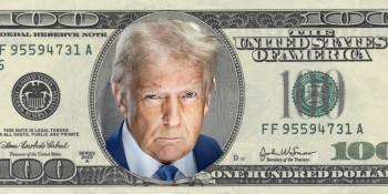 President Trump $100 Bill