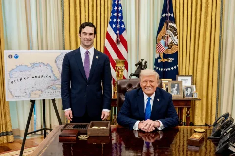 Rep. Gill and President Trump