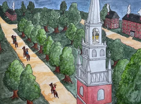 The Midnight Ride of Dawes, Prescott, and Revere